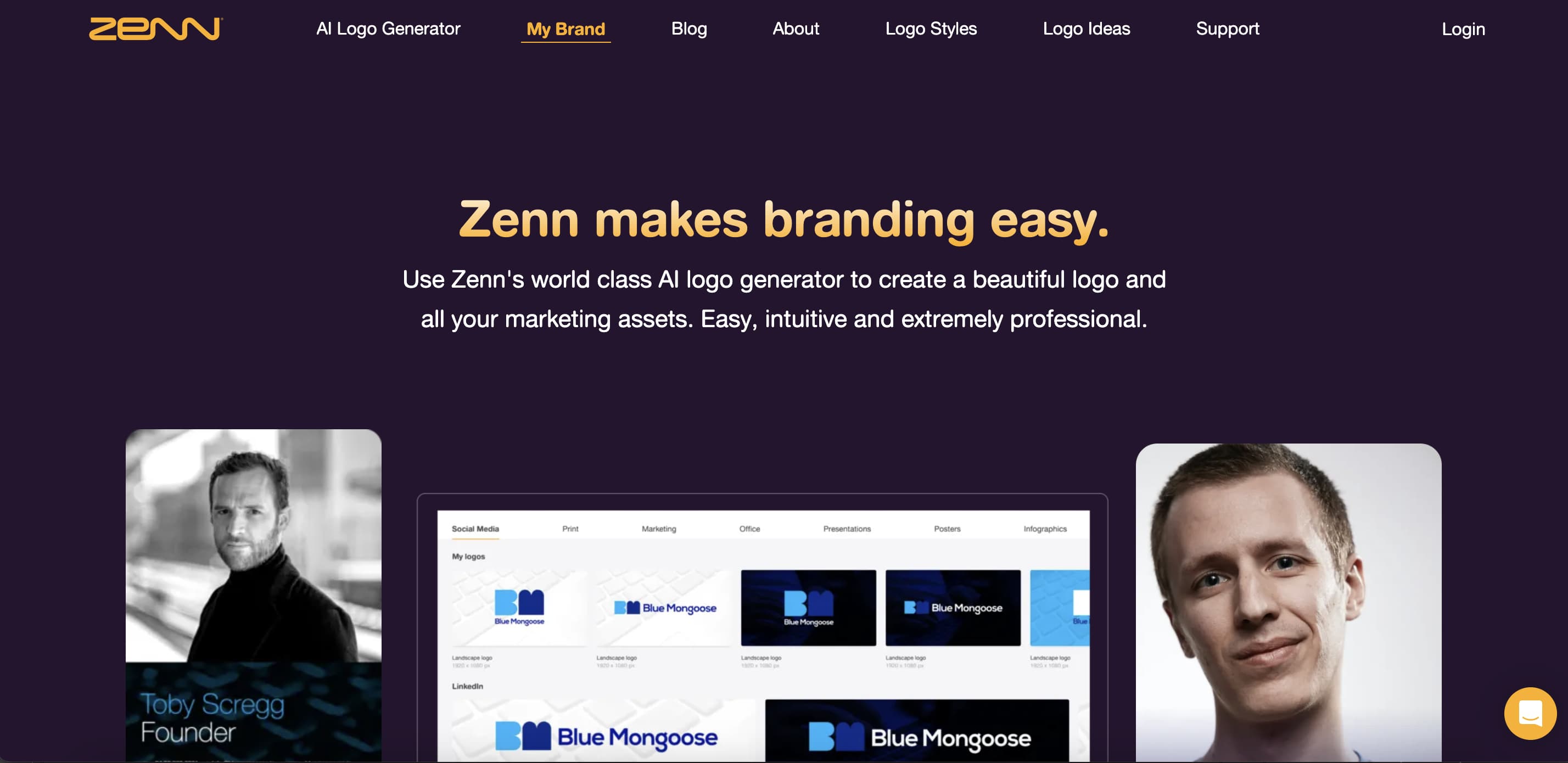 The Zenn website