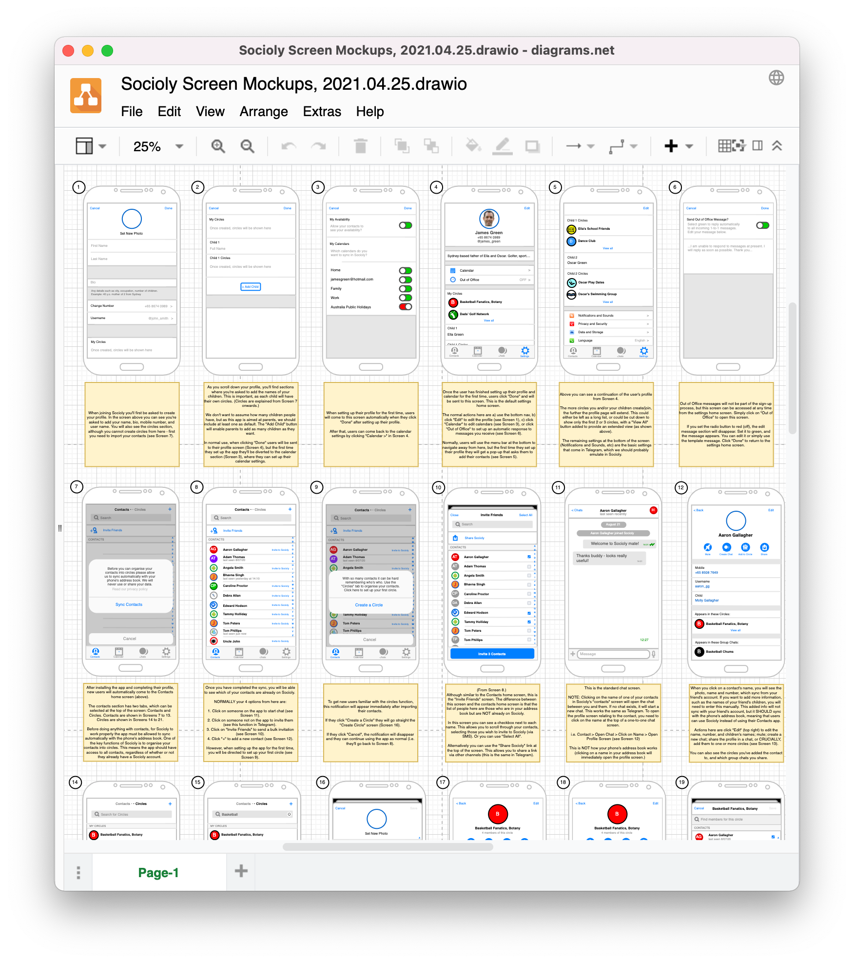 Socioly: chat for organisers